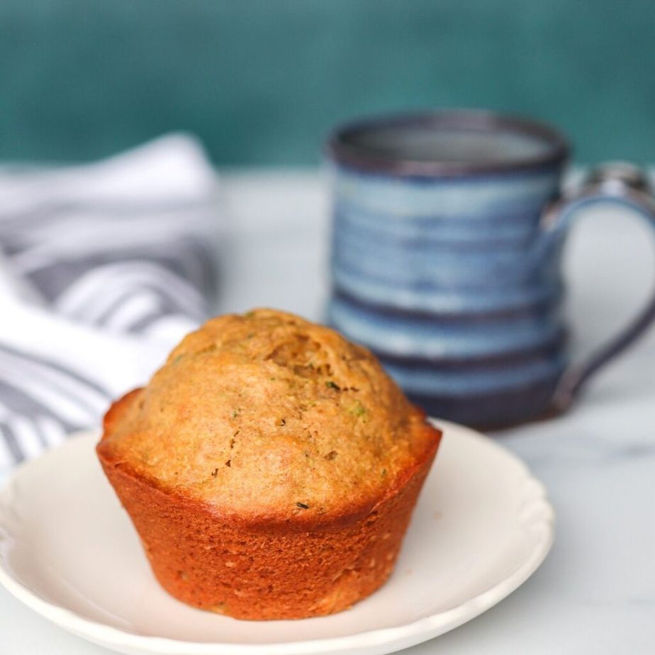 Olive Oil Zucchini Muffins Salt in my Coffee
