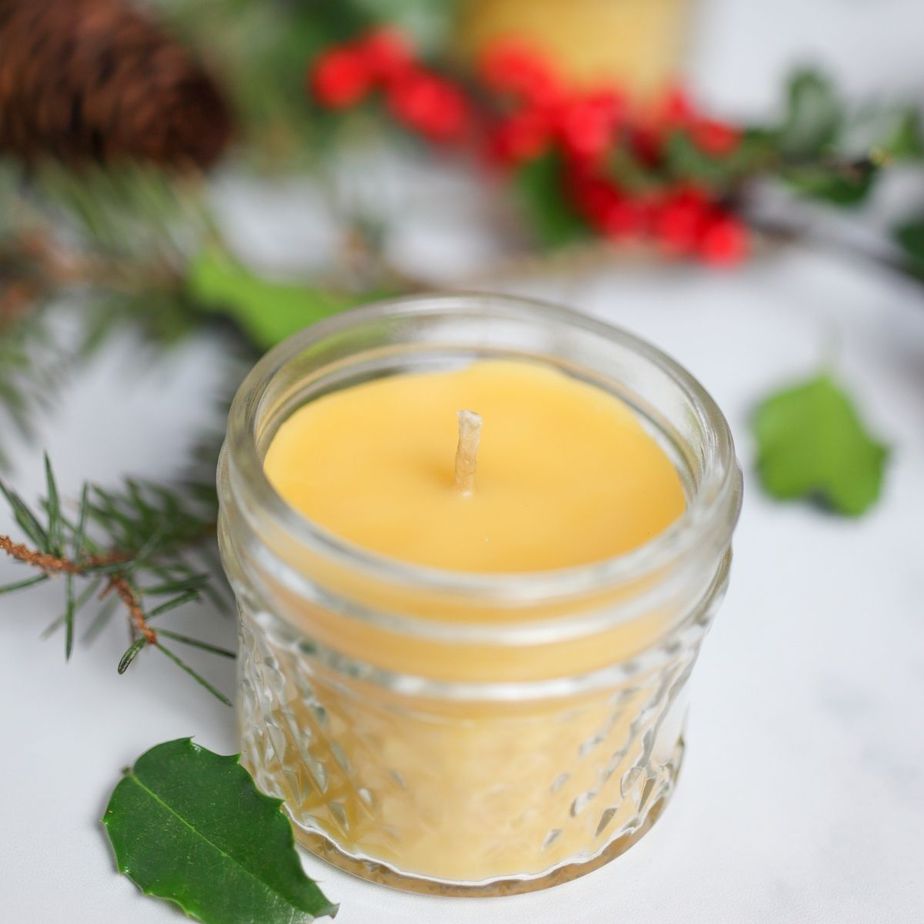 The Easiest Beeswax Candle Recipe  Homemade Gift Ideas - Our Oily