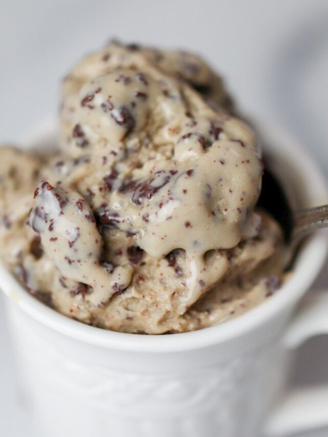 Ice Cream Dairy Free Espresso Ice Cream with Fudge Swirl