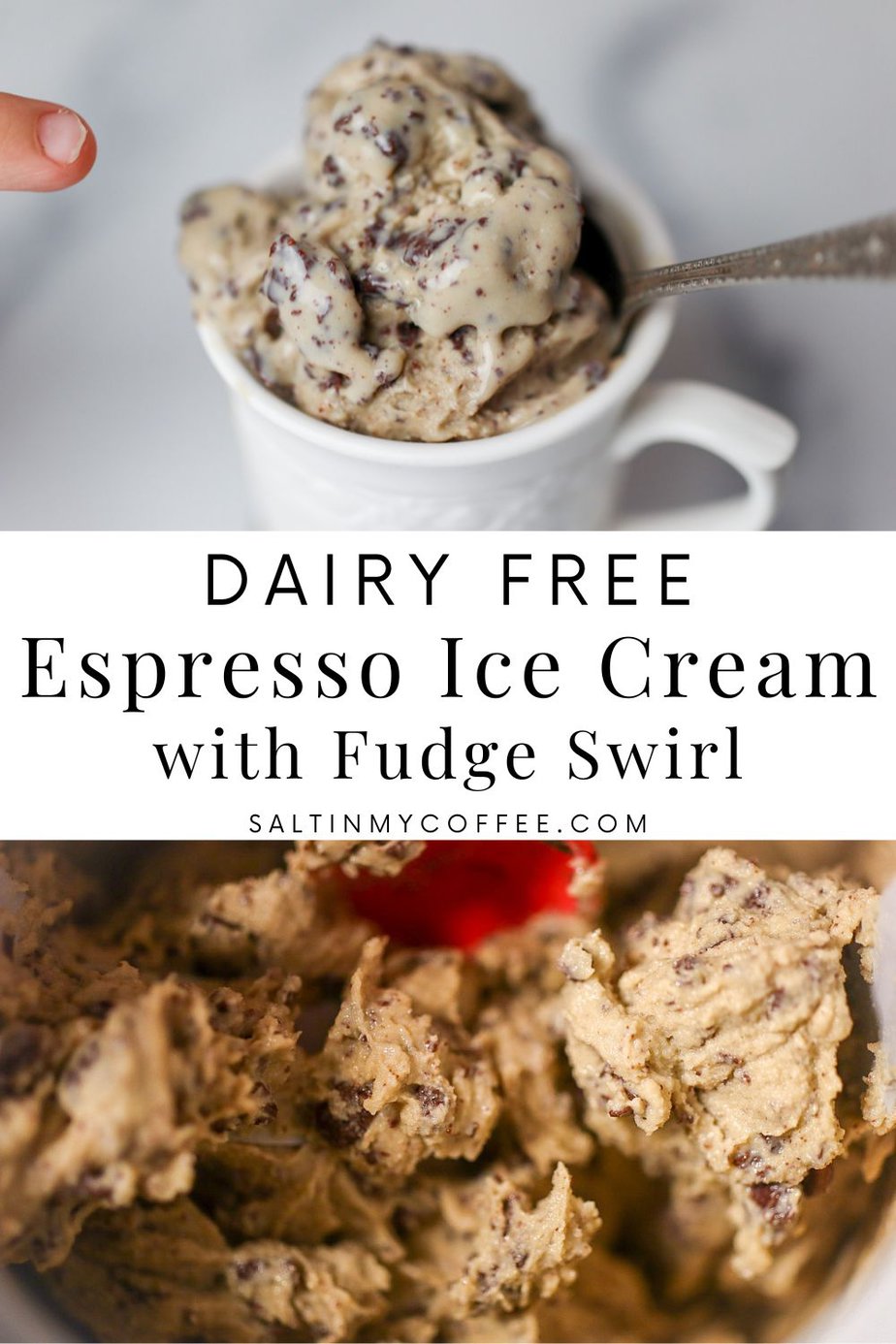 Lactose Free Mocha Fudge Swirl Ice Cream