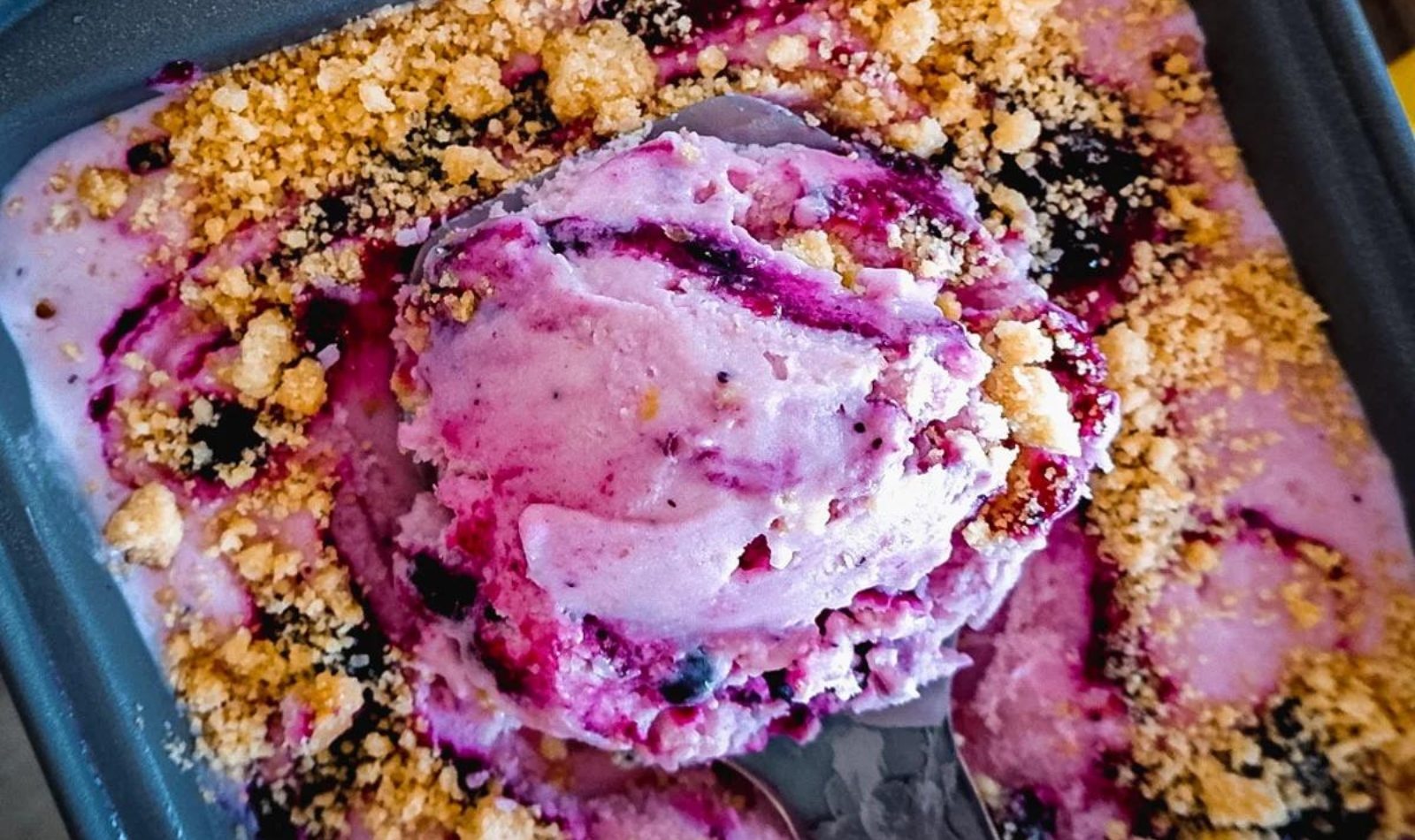 blueberry buttermilk ice cream