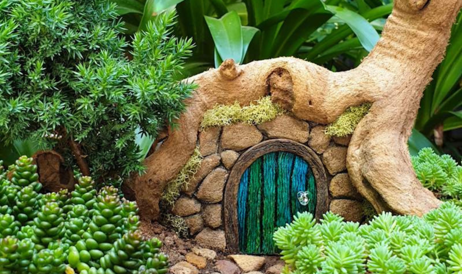 fairy door garden art