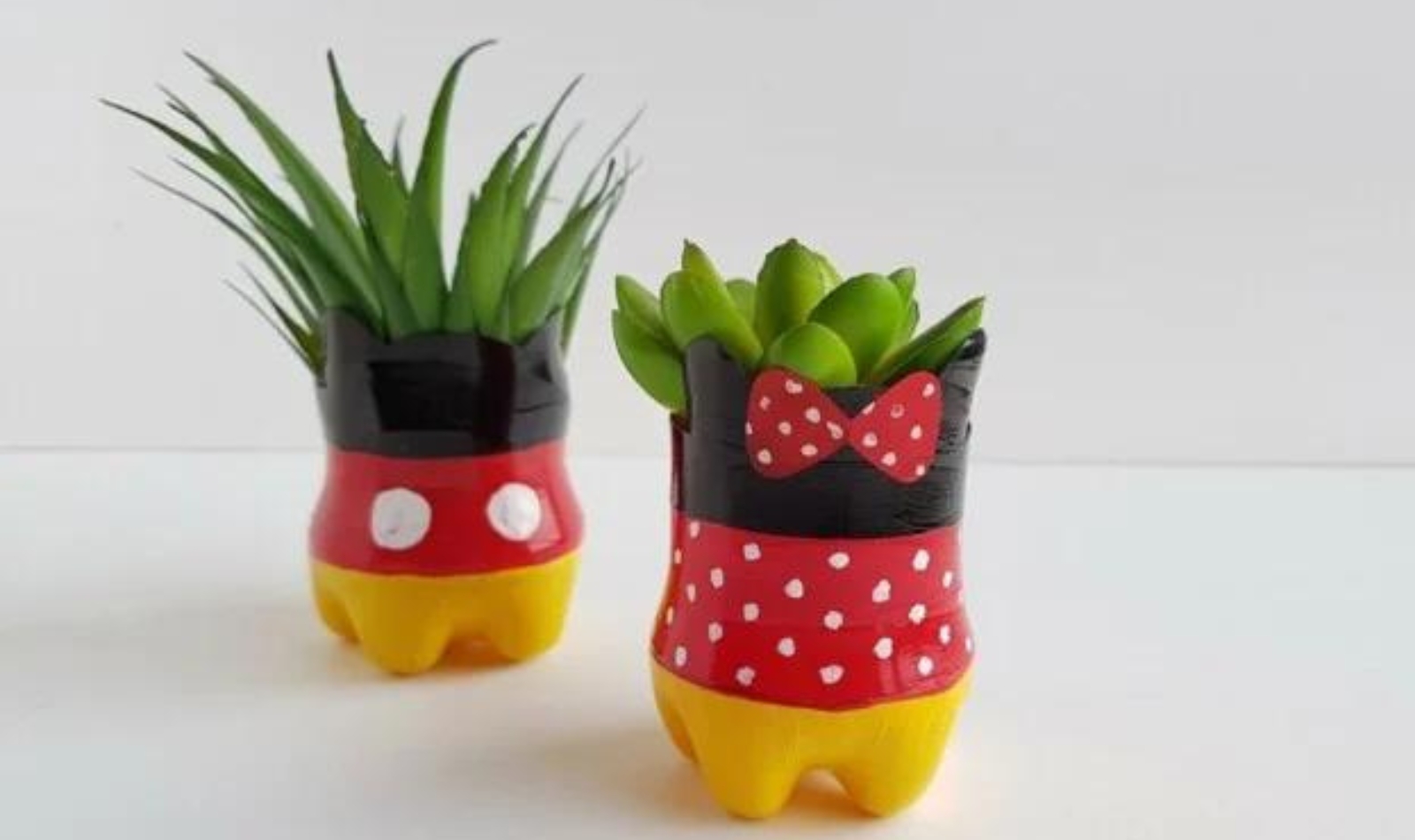 Mickey Mouse flower pots