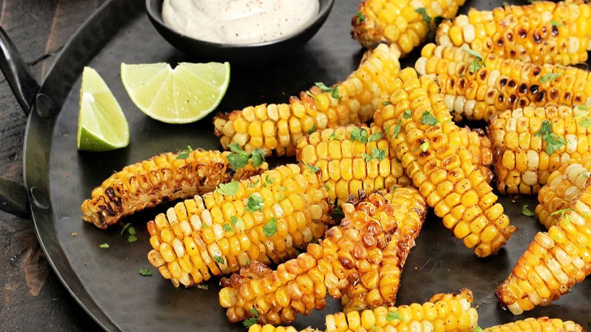 Grilled Corn Ribs