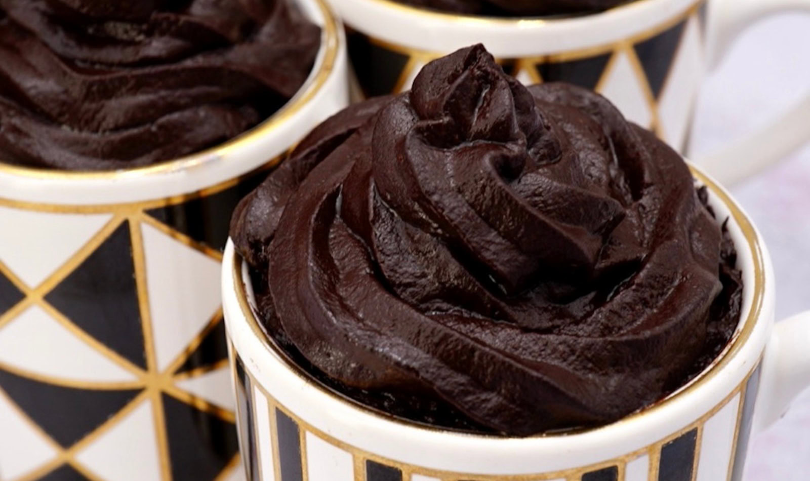 cups full of avocado chocolate mousse