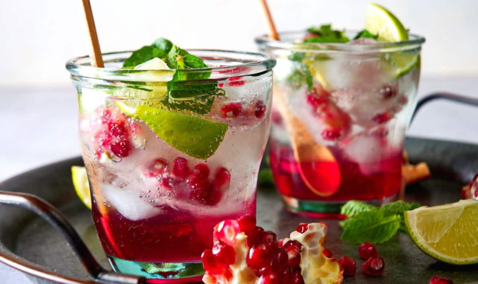 Pomegranate Mocktails