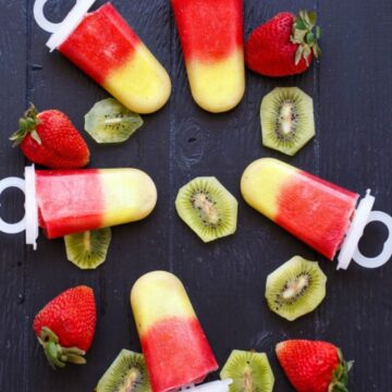 a selection of homemade popsicles