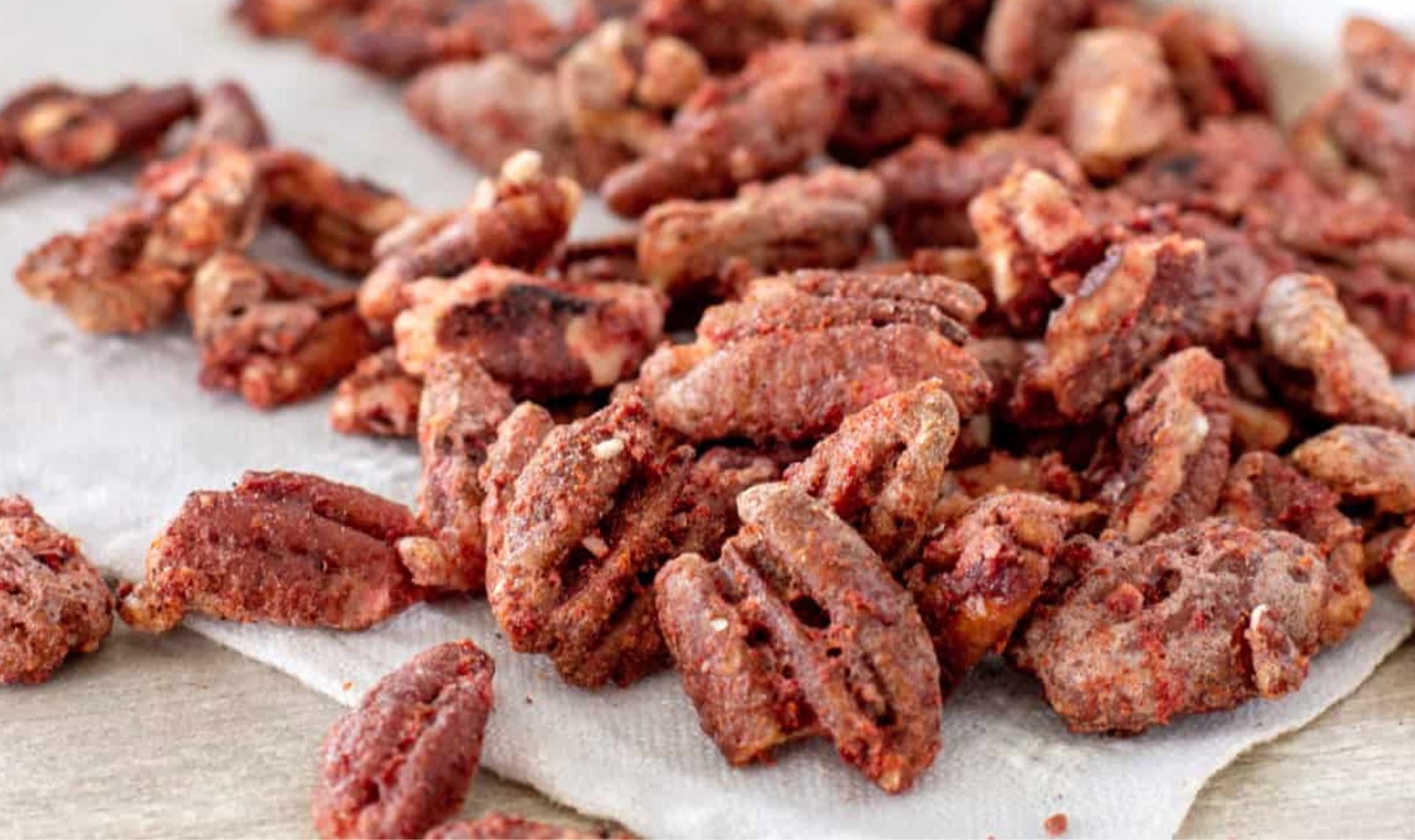 sweet and spicy cocktail nuts