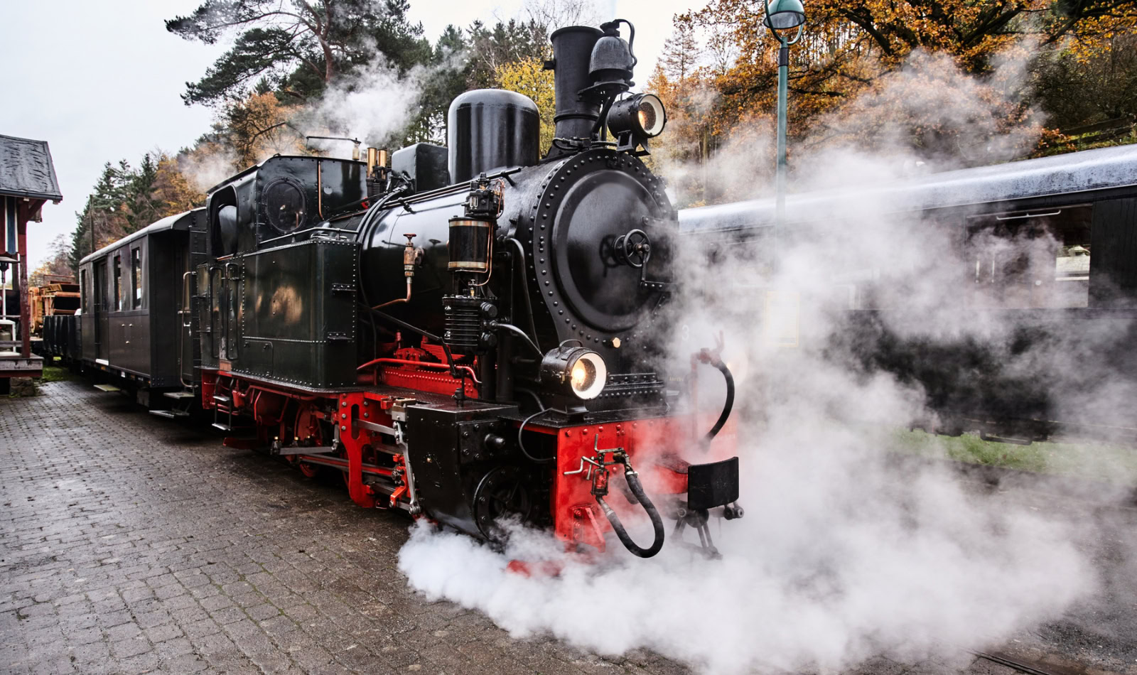 a steam locomotive