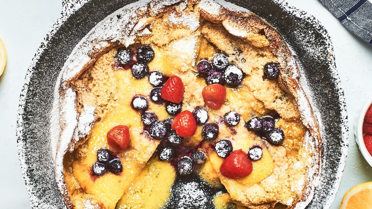 dutch baby in a pan
