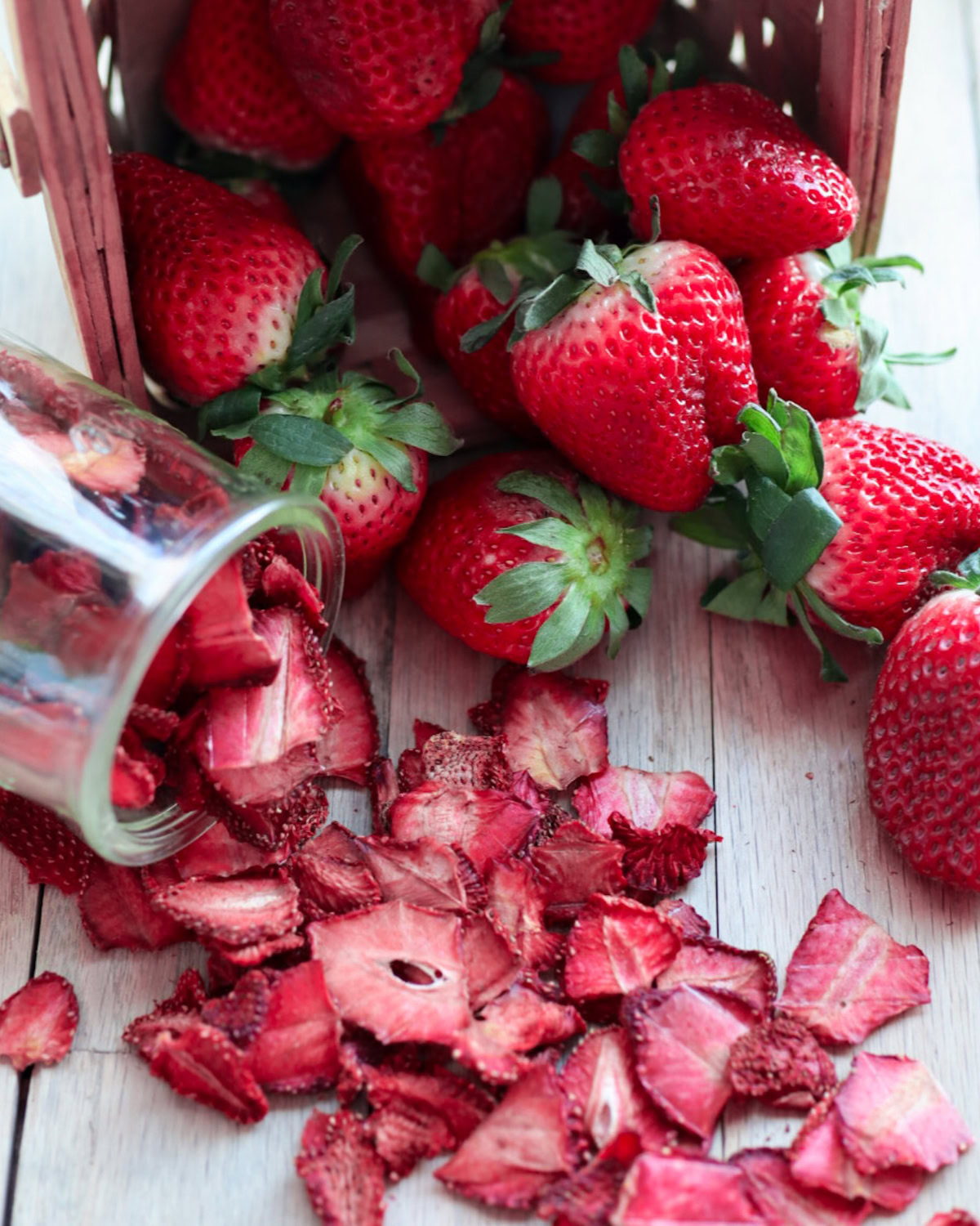 dehydrated strawberries