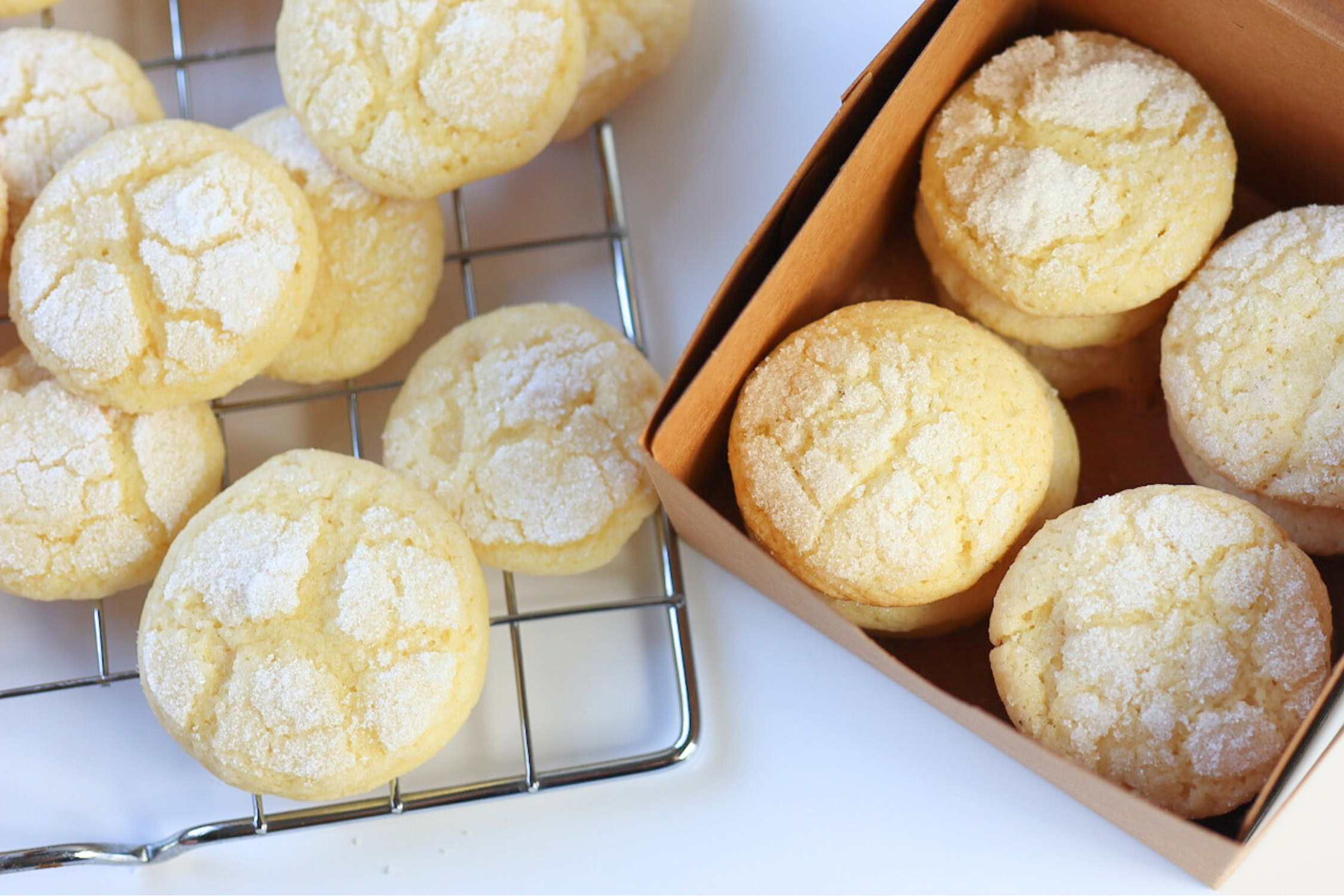 Sugar cookies made from an 1800's cookie recipe