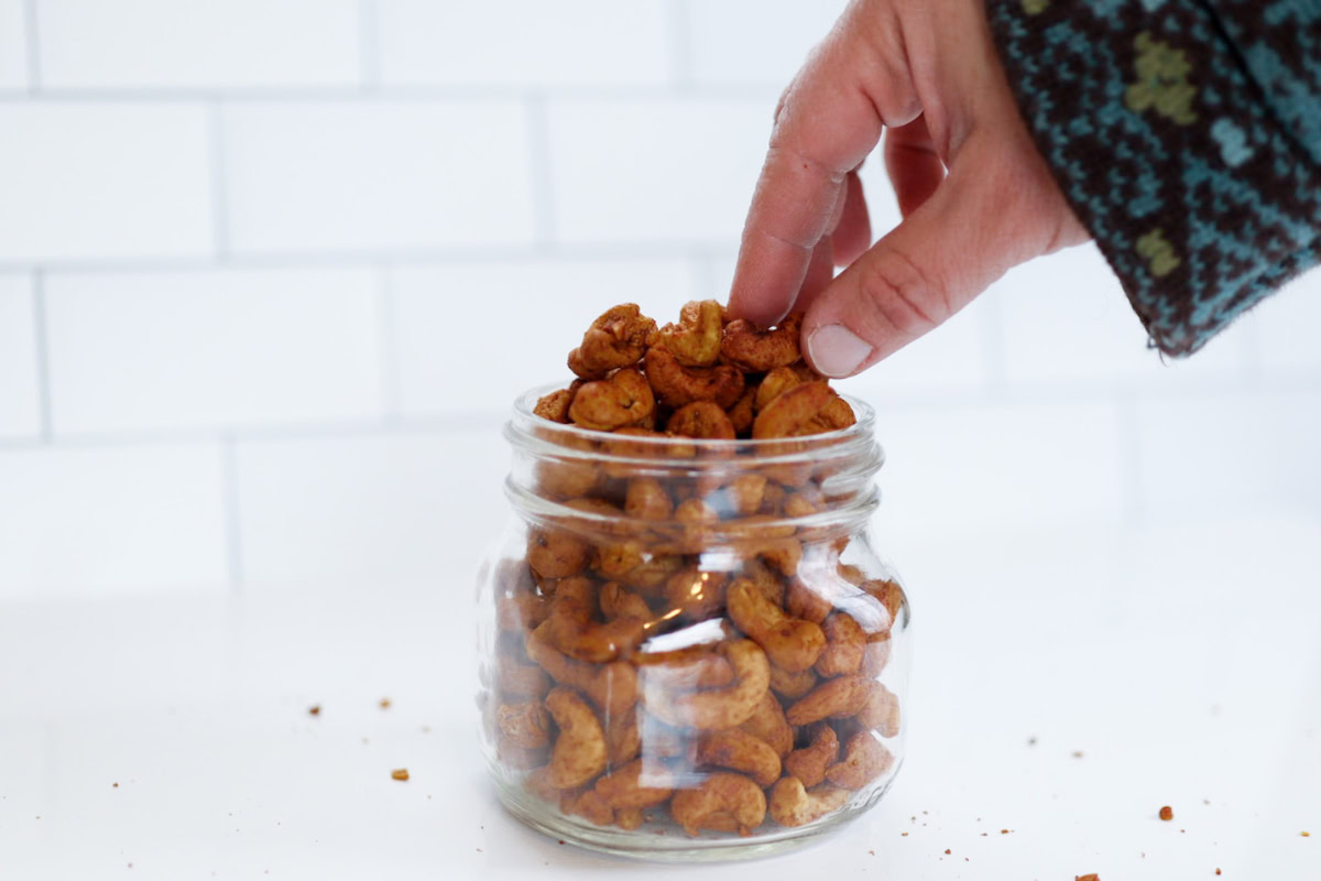 curry lime cashews