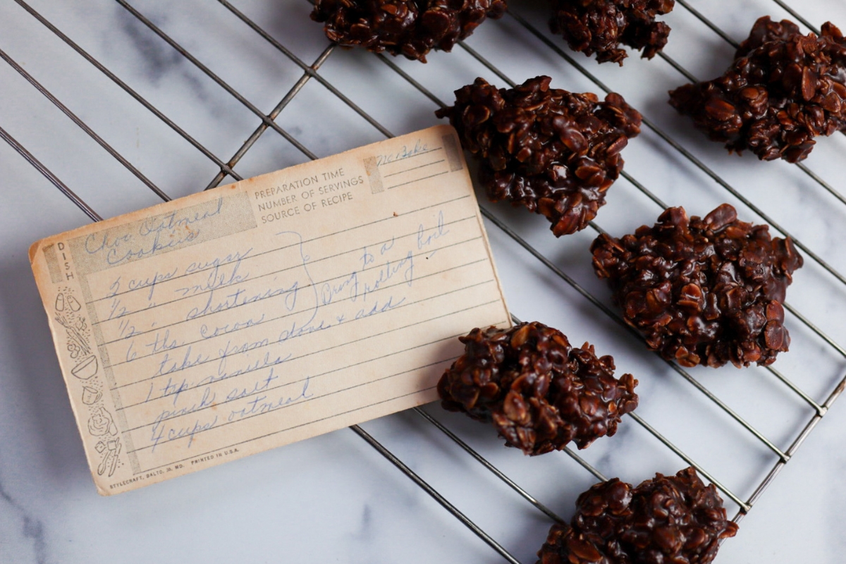 no bake oatmeal cookies no peanut butter recipe