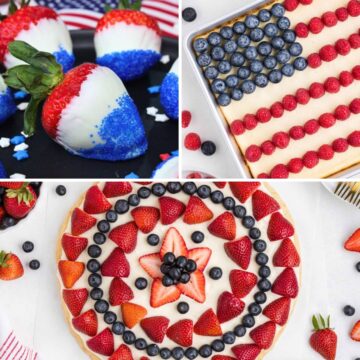 red white and blue recipes for the 4th of July