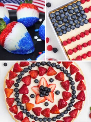red white and blue recipes for the 4th of July